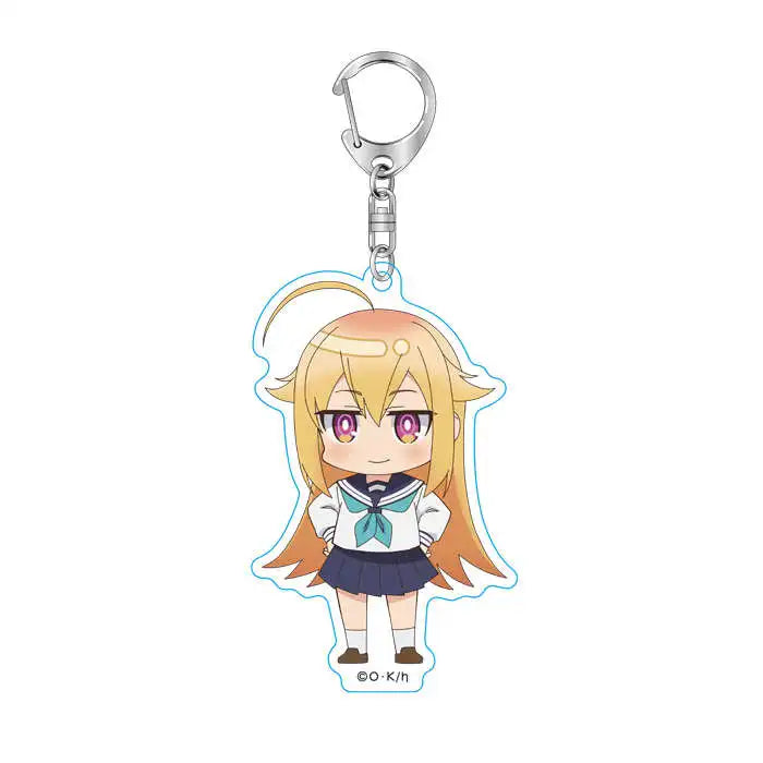 Fans Gifts Charm Anime My Deer Friend Nokotan Noko Shikanoko Acrylic Keychain HD Figure Ornament pendant About 6cm