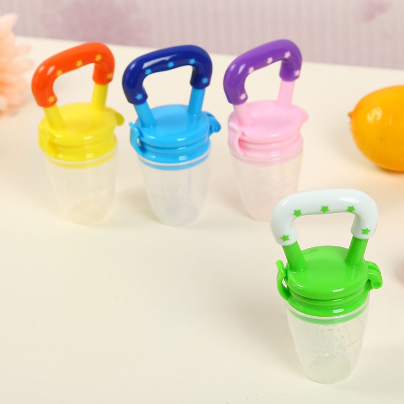 2Pcs Fresh Food Nibbler Baby Pacifiers Feeder Kids